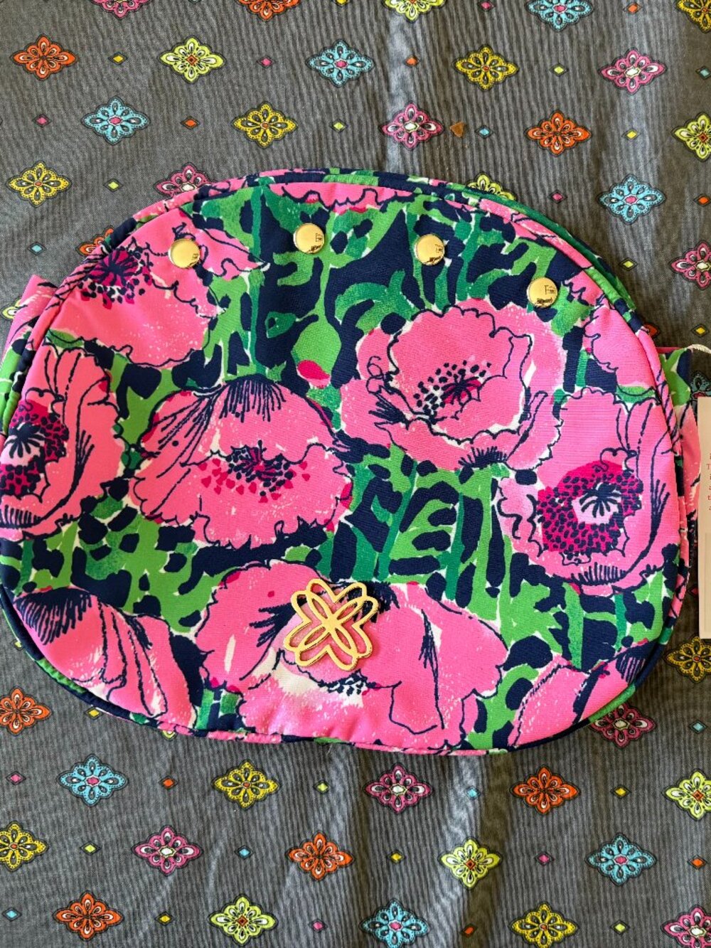 Lily Pulitzer - Breakers Bamboo Bermuda Bag COVER ONLY
